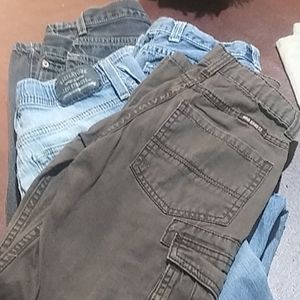 Bundle of boys jeans